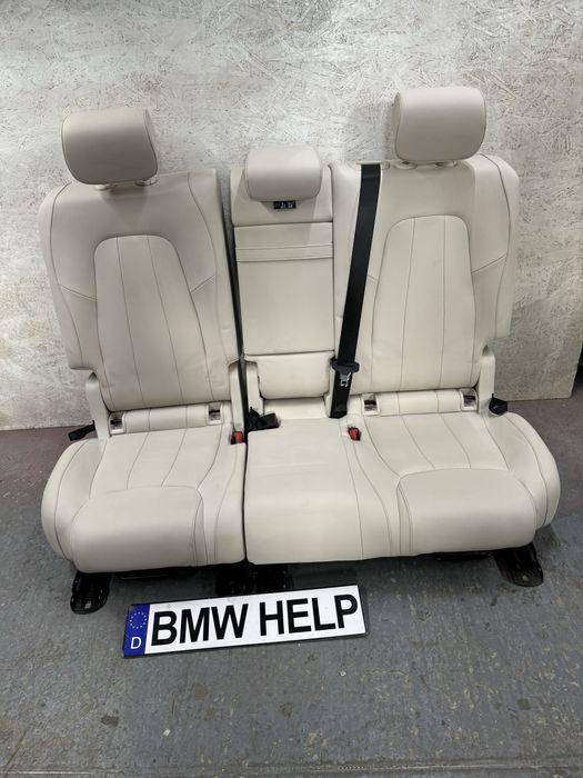 Салон Білий EQB 250+ X243 Mercedes Benz Кожа Сиденья Сидушки