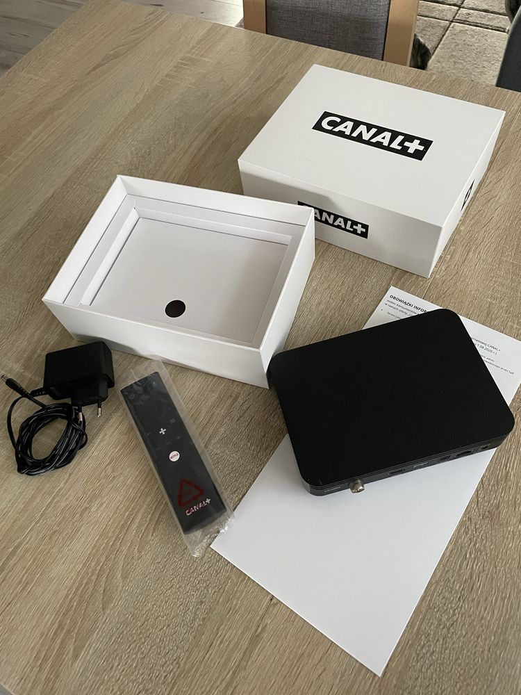 Canal+ Box 4K dekoder odbiornik telewizyjny Canal plus