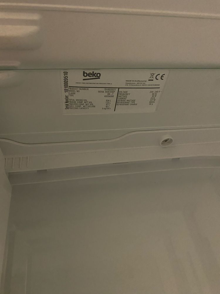 Lodowka Beko z waterdispenserem