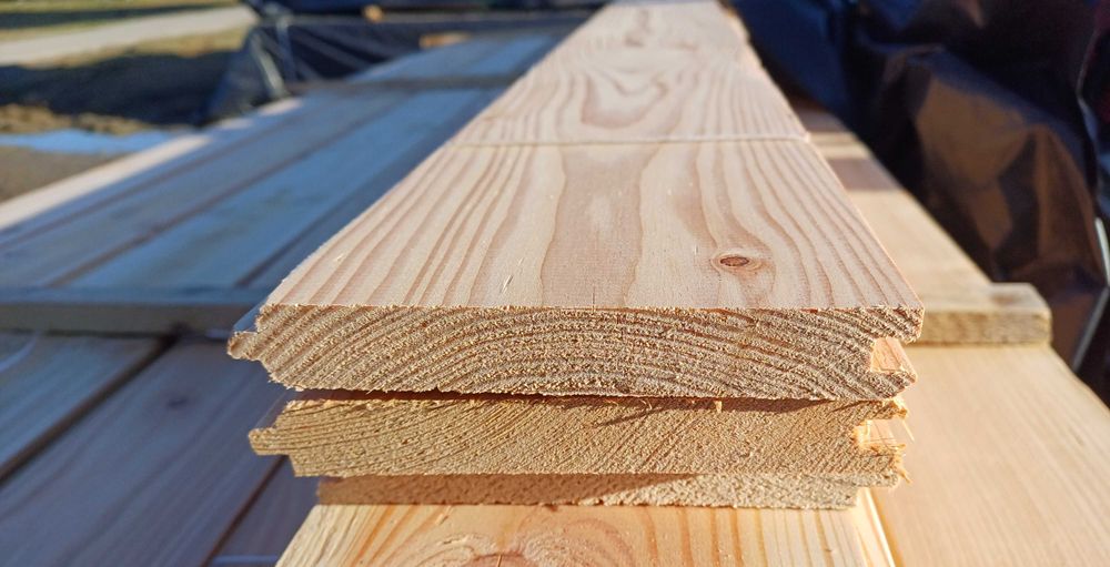 Deska tarasowa podłogowa heblowana elewacyjna podbitka półbal szalówka