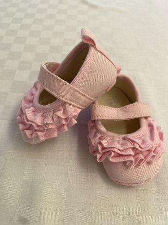 Novos Sapatos bebé menina Cerimonia sessão fotografica T 15