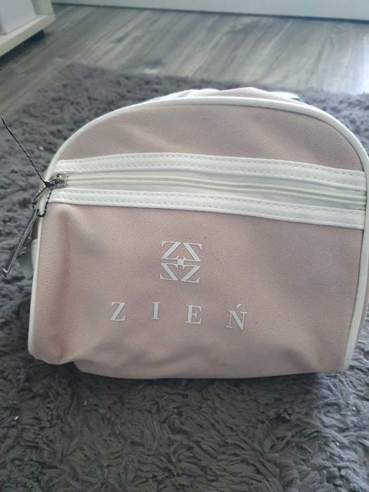 LUKSUSOWA Kosmetyczka damska Maciej Zień BEŻ NOWA