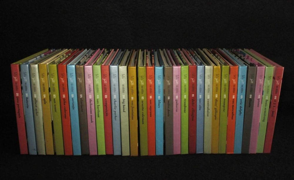 Colecção Let’s Jazz em Público 31 Cd e Livro Completo José Duarte