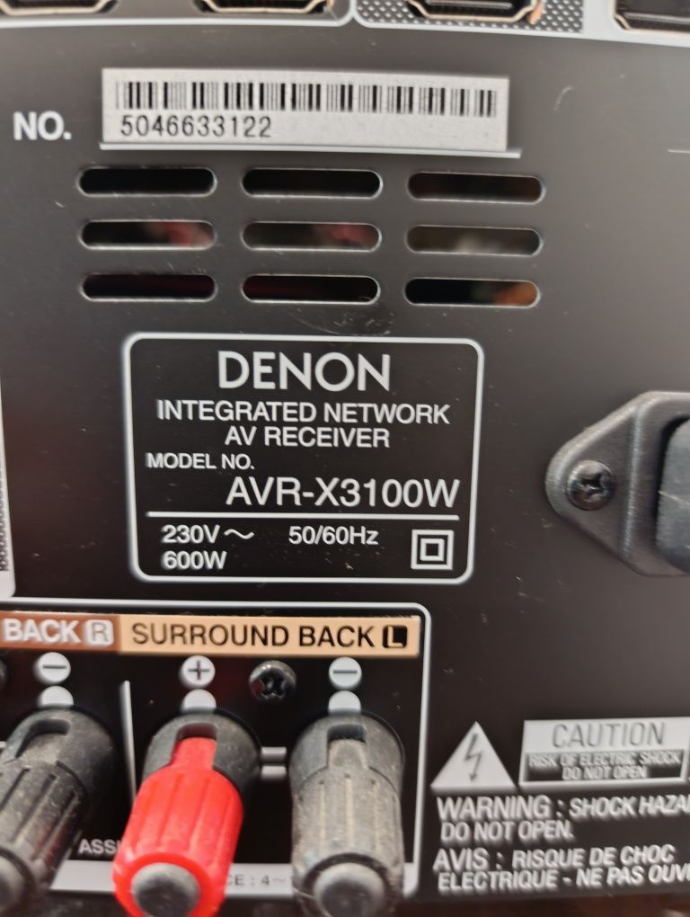 DENON AVR-X3100 - amplituner sieciowy