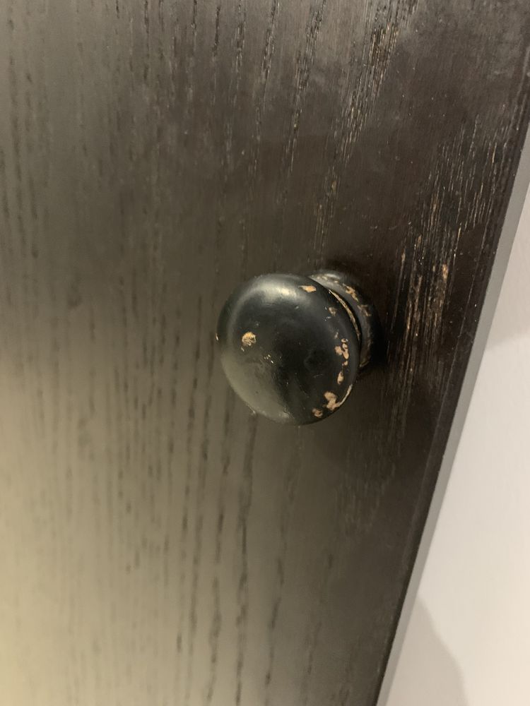 Drzwi do IKEA PAX REPVAG czarny brąz