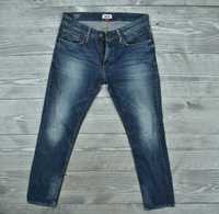 TOMMY HILFIGER Ronnie Tapered Spodnie Jeansy Męskie W33 L34