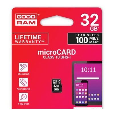 Karta Pamięci Microsd 32Gb Uhs-I Goodram