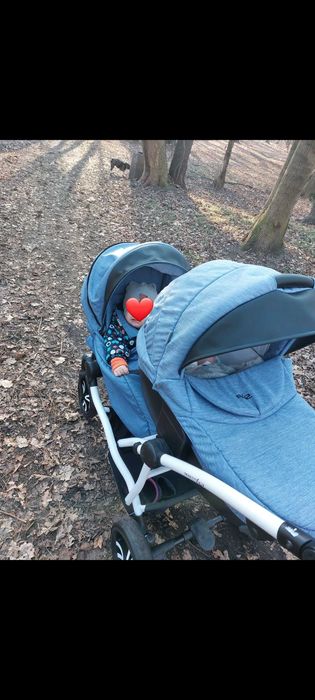 Wózek bliźniaczy/ rok po roku