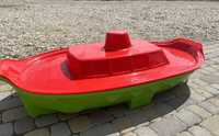 Песочница  крышкой Корабль бассейн детская лодочка пластиковая большая