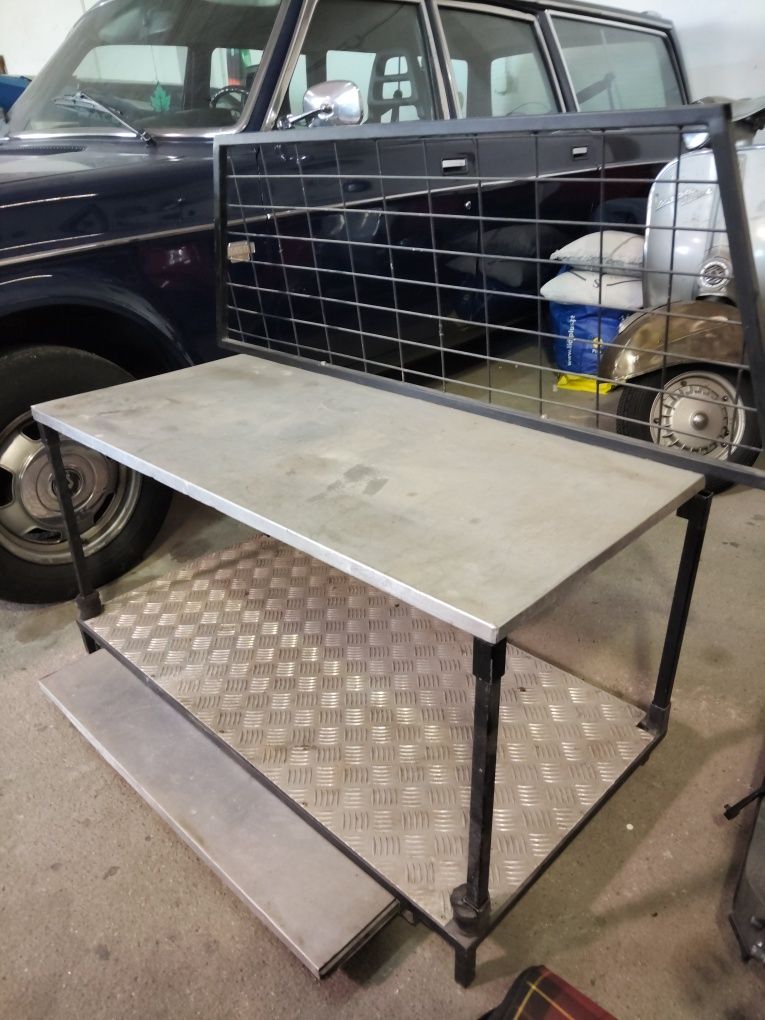 Separador de bagageira. com prateleiras e mesa ,para jeep e PIC up