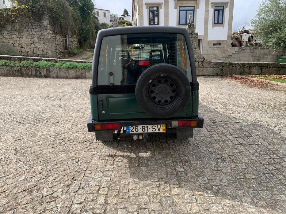 Todo o terreno - Suzuki SJ Samurai 1.9D, motor Renault de 64 cv