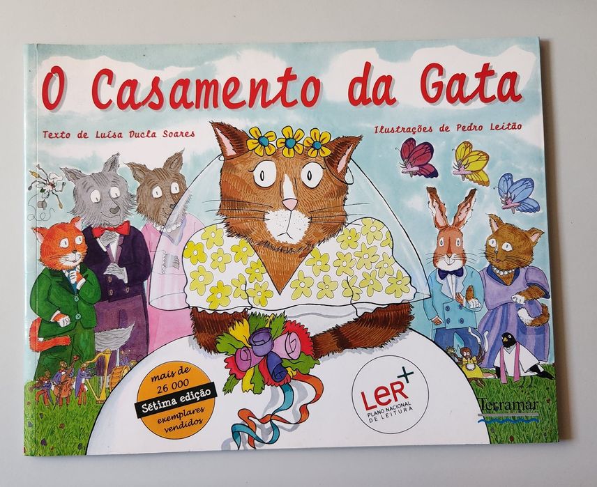 Livro "O Casamento da Gata"