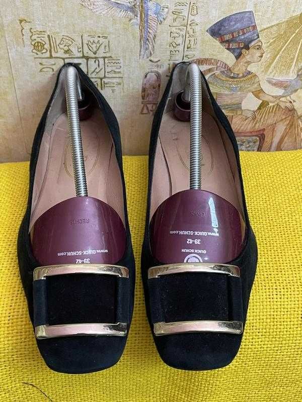 Туфли Италия размер 39,5-40-40,5 кожа-замша