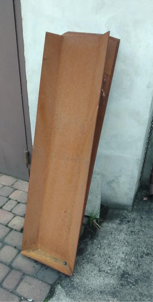 Blacha blachy specjalnie giete na zimno 100cm dlugie 5mm grube