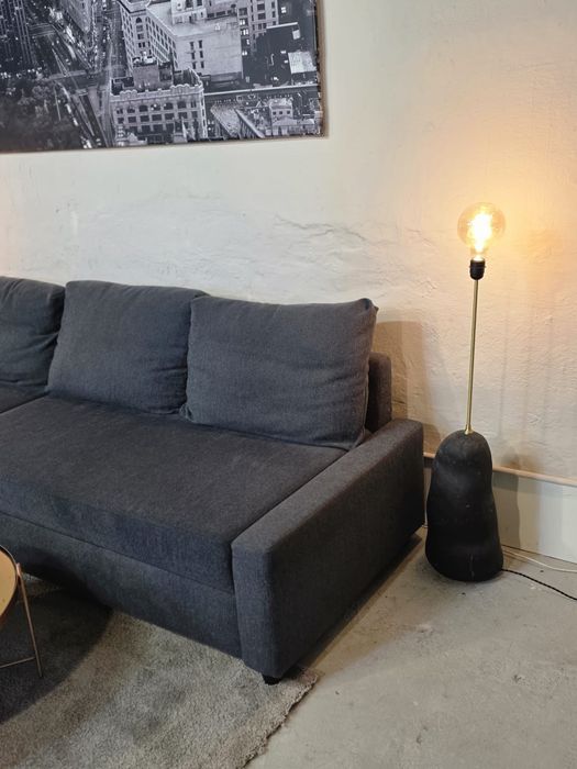 Narożnik IKEA Friheten tkany szary z funkcją spania | Transport GRATIS