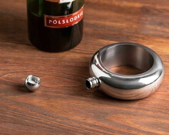 Piersiówka Bransoletka Na Rękę Damska 4oz 118ml Prezent