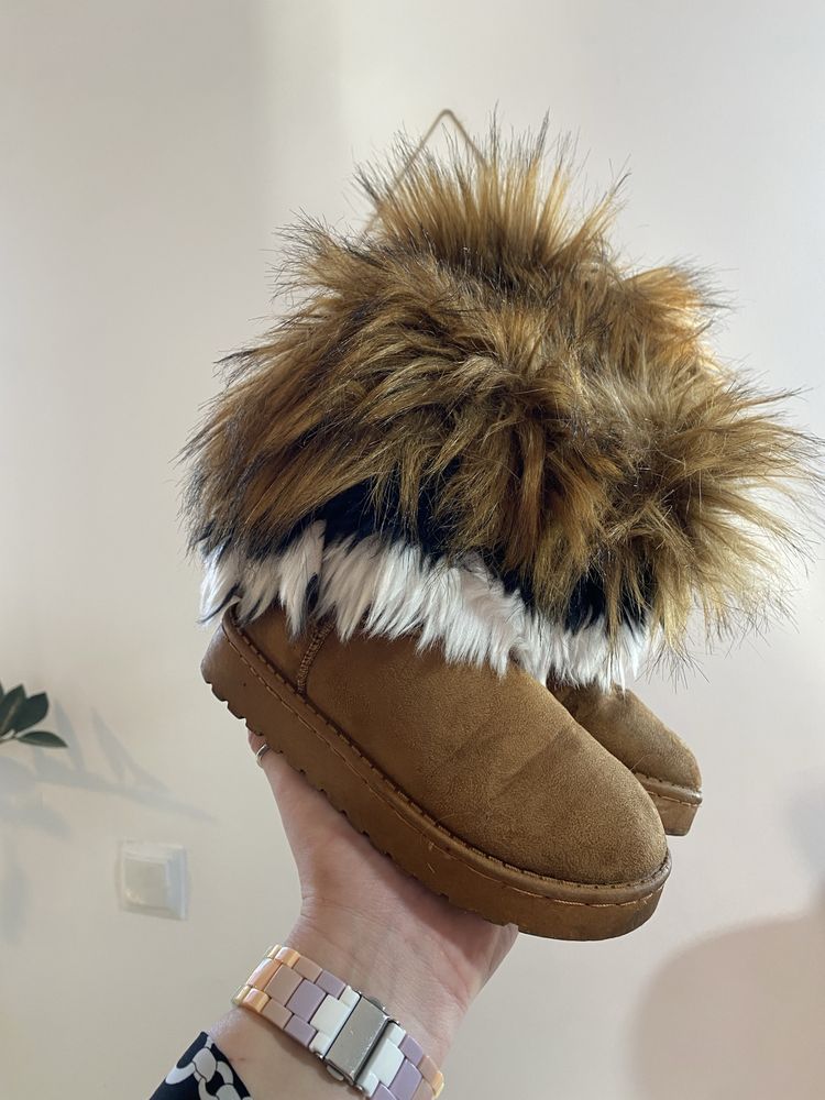 Buty a la emu 28 futerko botki cieple zimowe