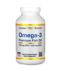 Omega-3 преміальної якості, ВЕЛИКА, 240 штук