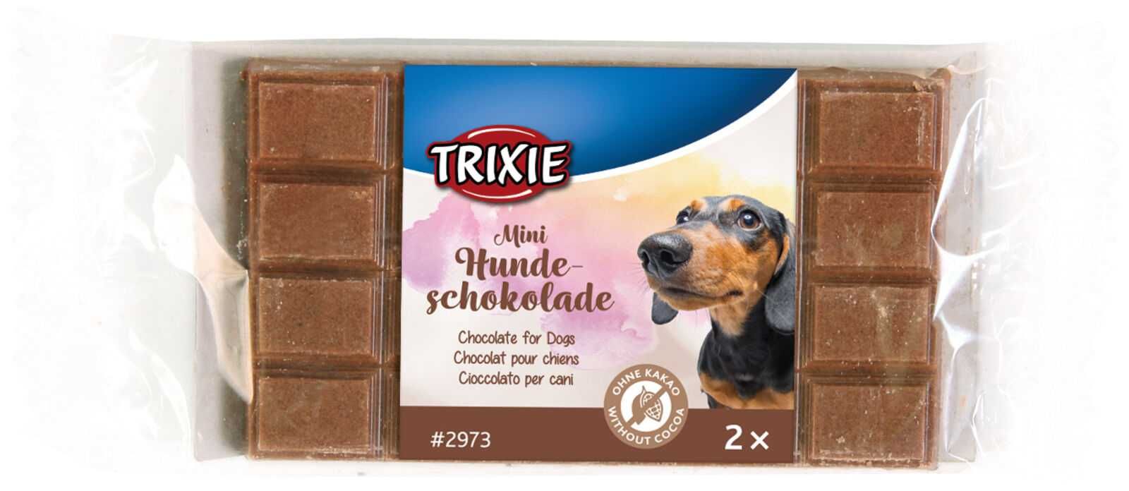TRIXIE Mini czekolada dla psa 2 szt. 30g x 4 szt 120g.