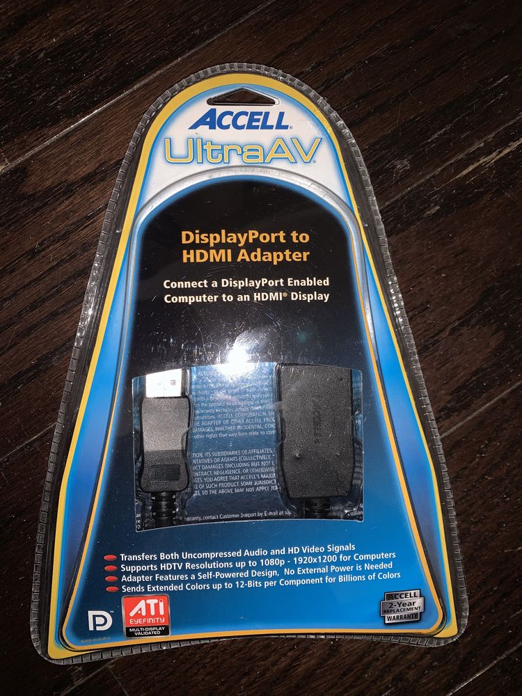 адаптер DISPLAY to HDMI  Accell UltraAV