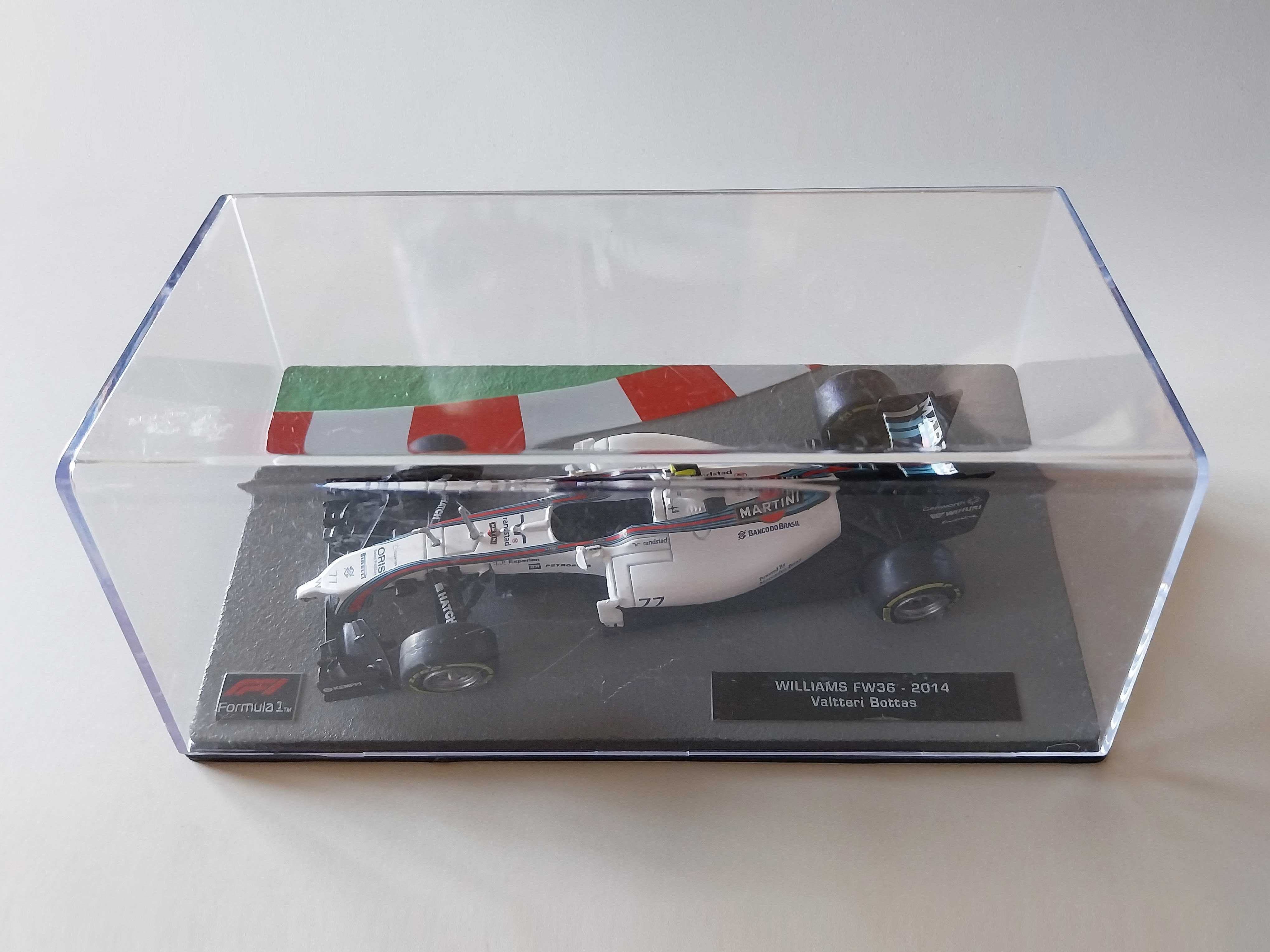 miniatura 1/43 WILLIAMS FW36 Valtteri Bottas (2014) | edição Altaya