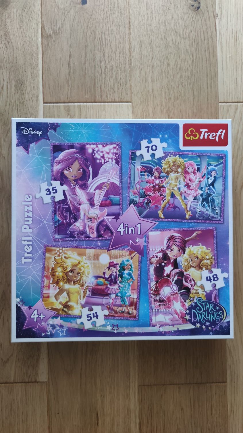 Puzzle 4w1 Trefl Disney Star Darlings