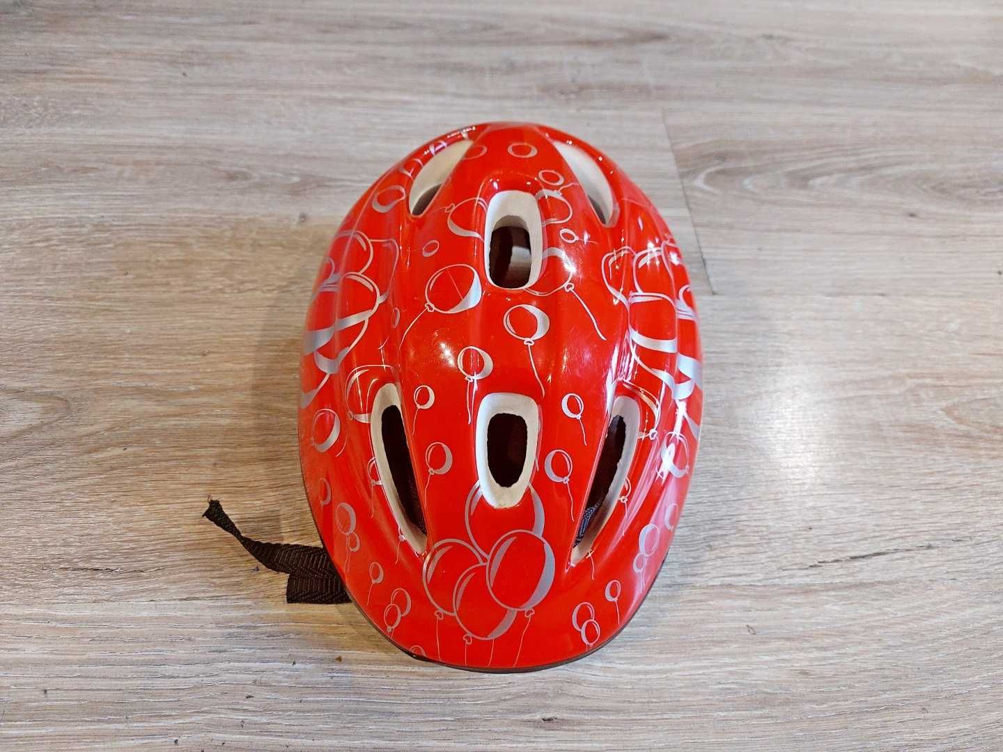 Kask dziecięcy na rower rolki hulajnogę L dla 4-latka