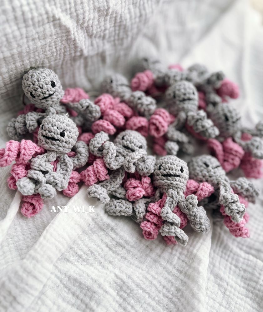 Breloki Ośmiorniczki HANDMADE