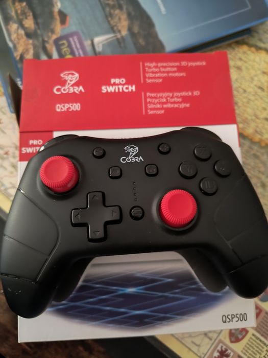 Pad Cobra  bezprzewodowy kompatybilny z Nintendo switch V2