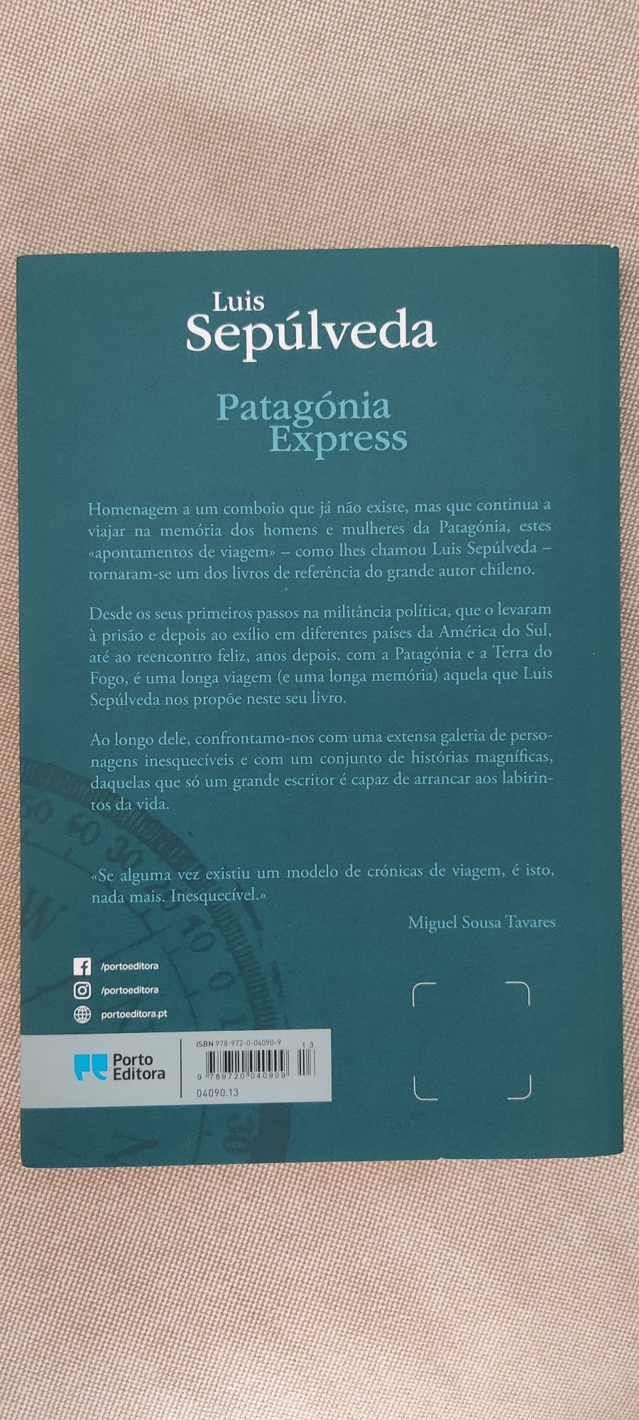 Livro "Patagónia Express"