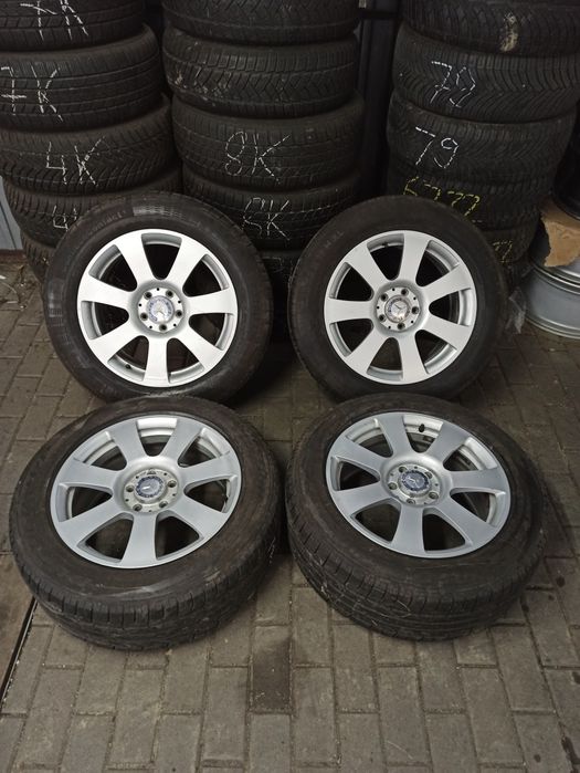 Felgi koła alufelgi aluminiowe opony 235/55 Mercedes 5x112 17cali lato