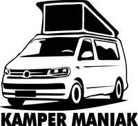 N1037 Naklejka Kamper maniak Volkswagen california