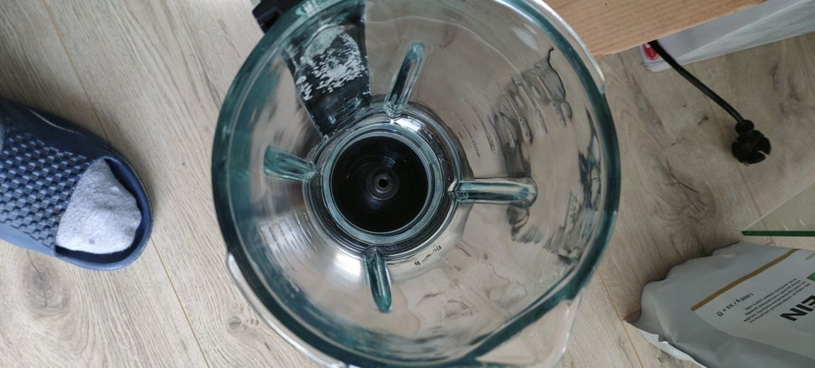 Blender kielichowy Silvercrest SSTME 600 B1 - sprawny, ale bez noża