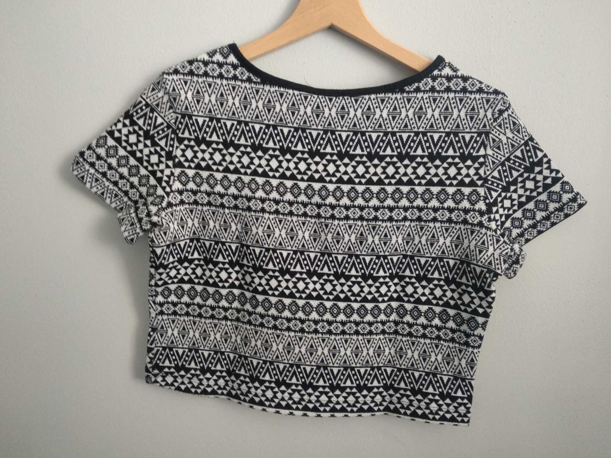 Top - wzór - oversize