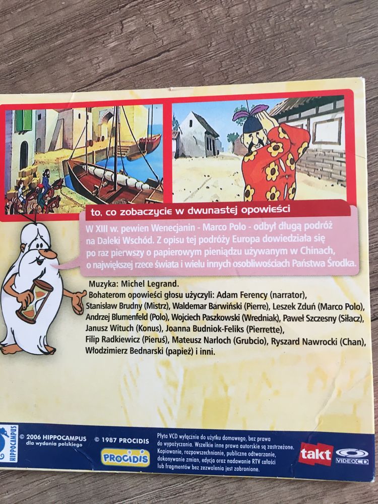 Był sobie człowiek płyta cd podróże marco polo