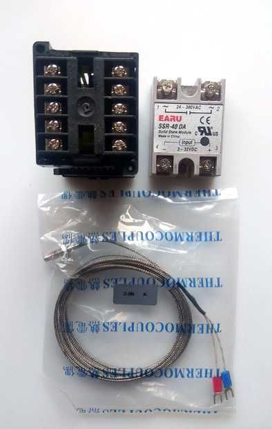 REX-C100 REX-C100FK02 0...400° PID-регулятор, термопара 1м, реле 40DA