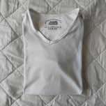 T-shirt męski biały w serek L