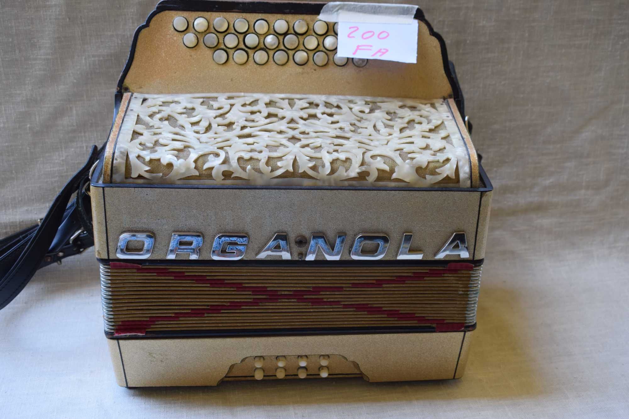 Concertina Organola Abla 3 Voz Fa La Re