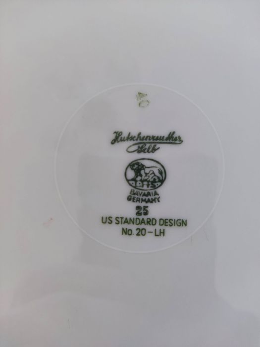 Zastawa ceramiczna obiadowa