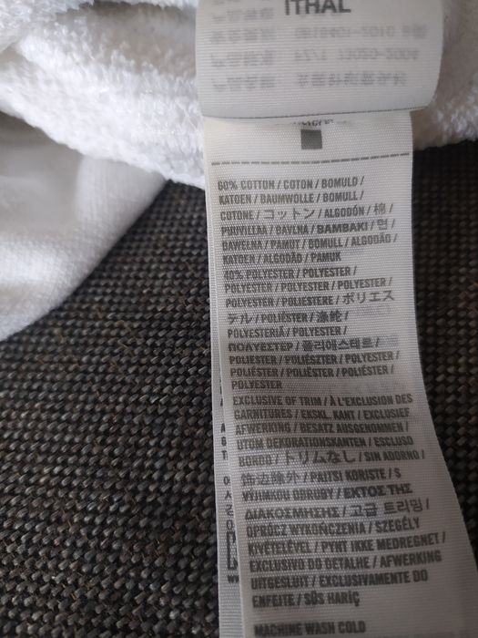 Bluza Hollister biała dresowa r,S,bawelna