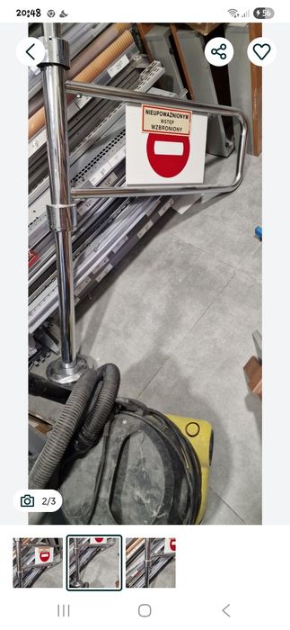 Bramka wejściowa zaplecze sklep