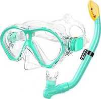 Zestaw do snorkelingu dla dzieci, okulary do nurkowania z rurką