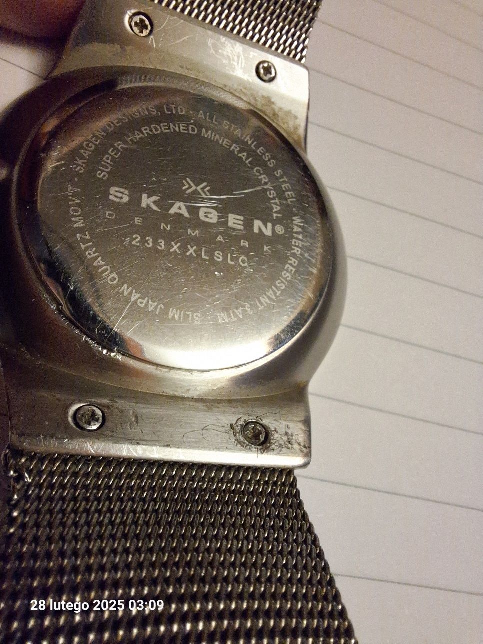 Zegarek Skagen 233XXLSLC