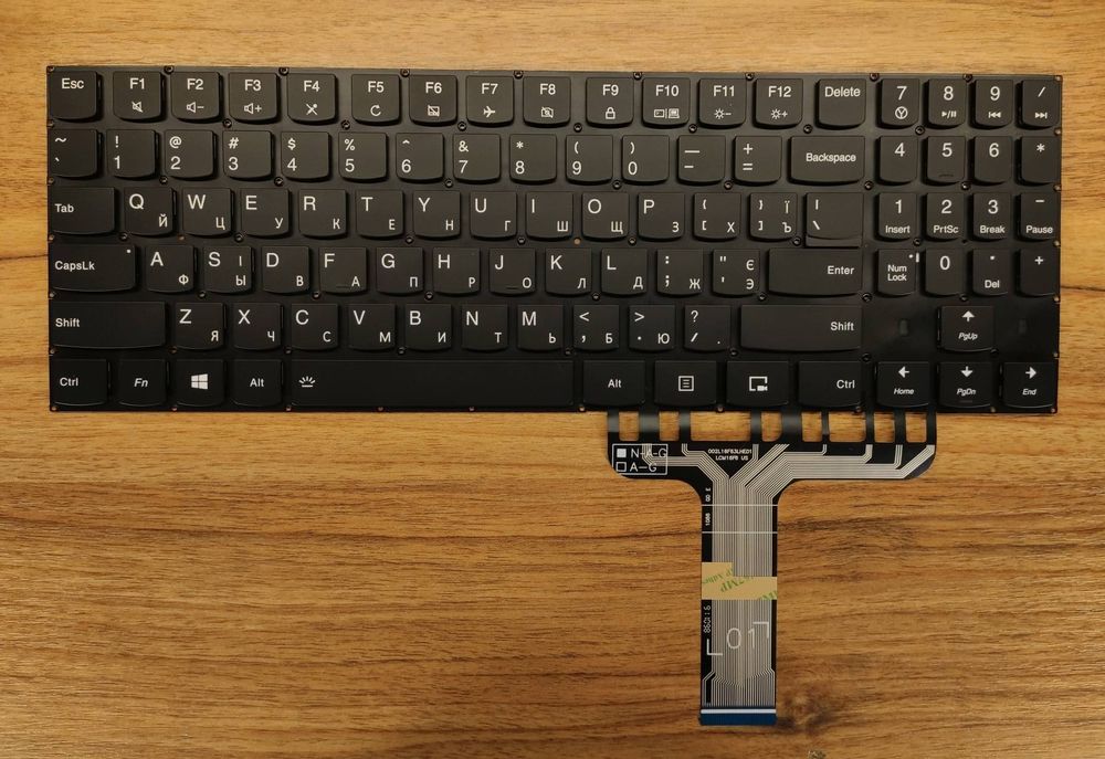 Клавіатура Lenovo legion y530, y730