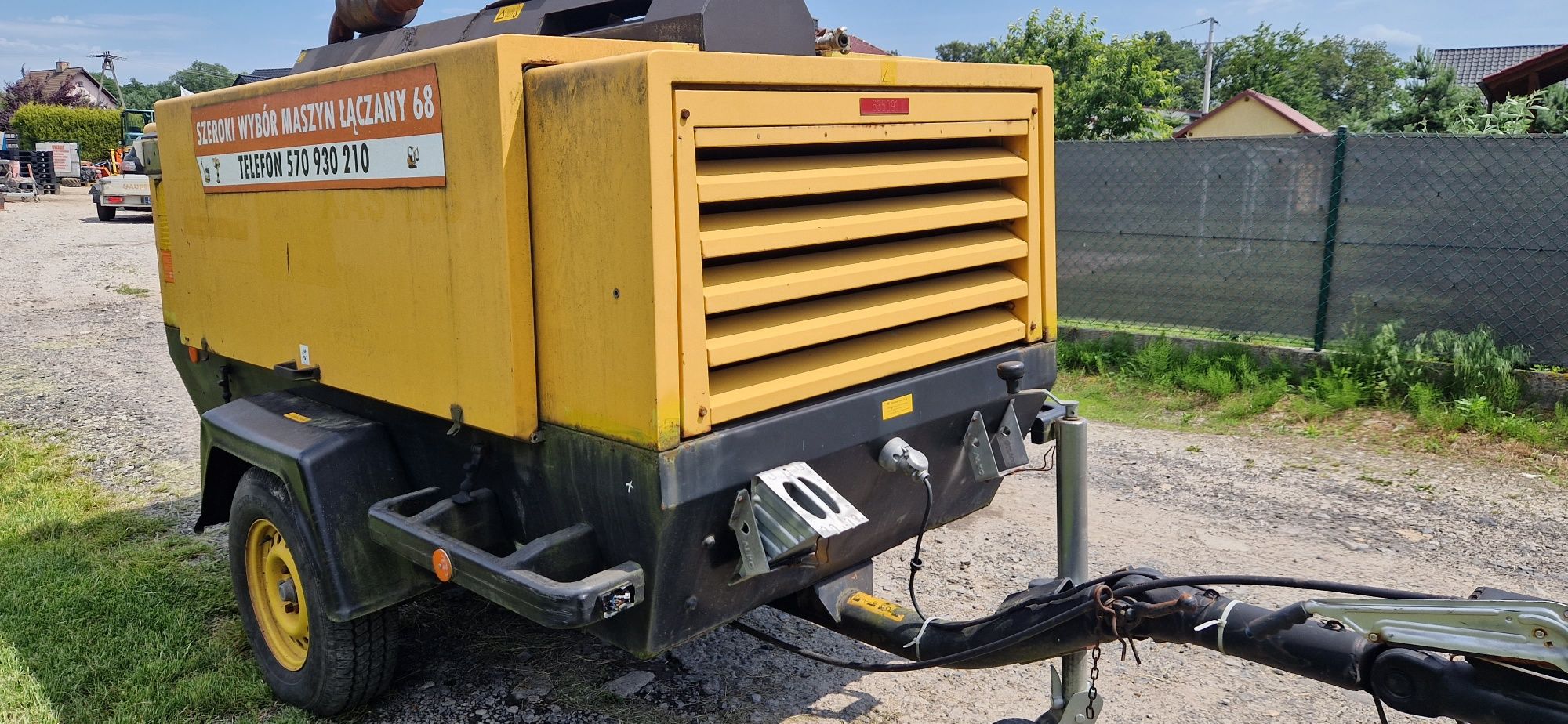 Kompresor sprężarka xas 136dd atlas copko 7bar
