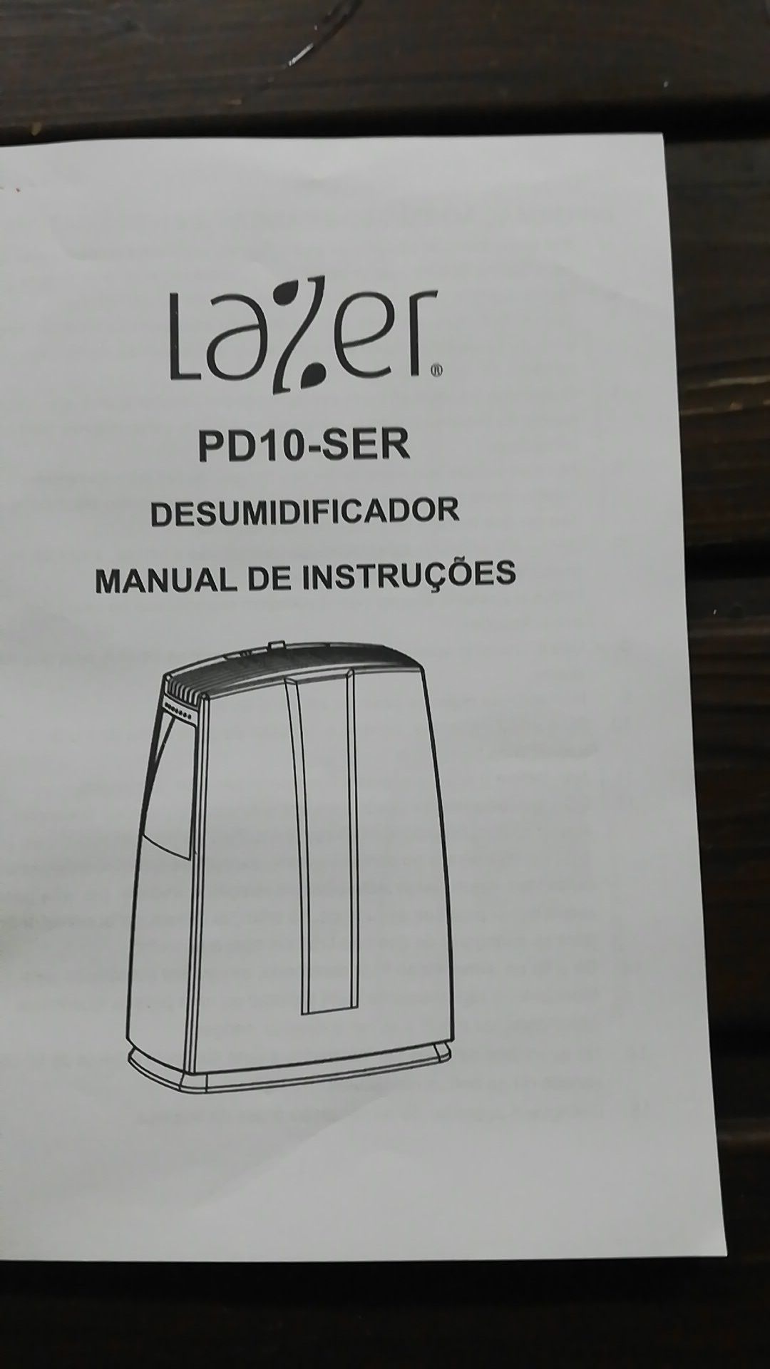 Desumificador Lazer PD10-SER