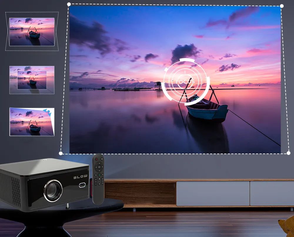 Projektor multimedialny FullHD AndroidTV BLOW MaxSHOW 79-703#
