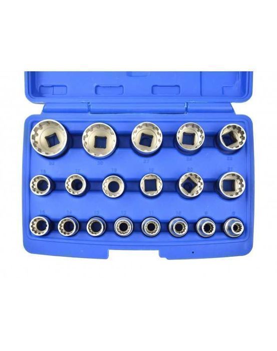 Набір спеціальних 12-гранних головок Gear Lock 8-32 мм Geko G13546