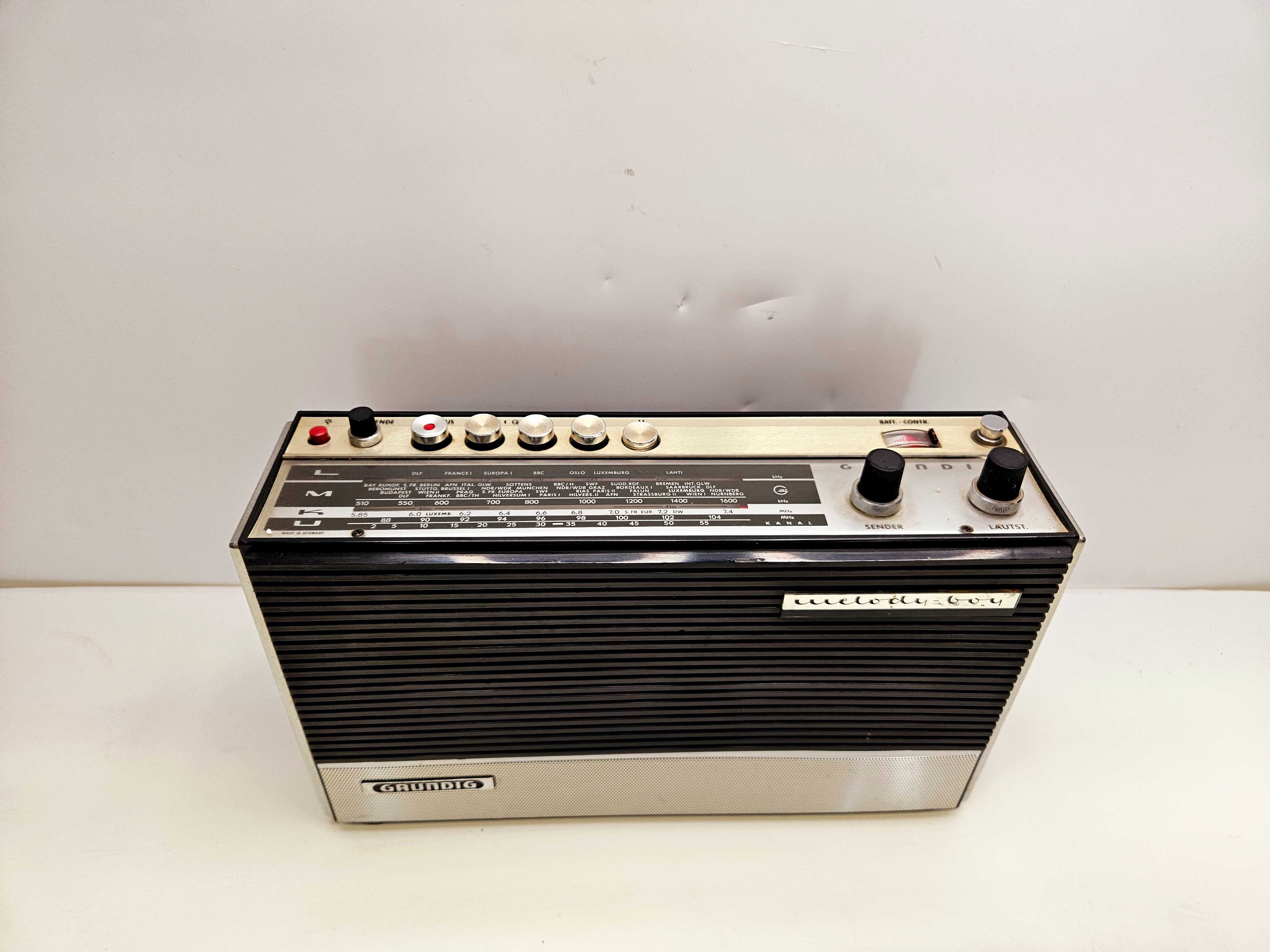 Radio przenośny tranzystor Grundig Melody Boy