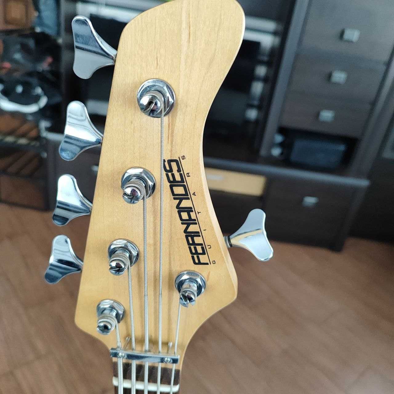 Продам Басс-гитару Fernandes TREMOR 5X , усилитель AMPEG ROCKET